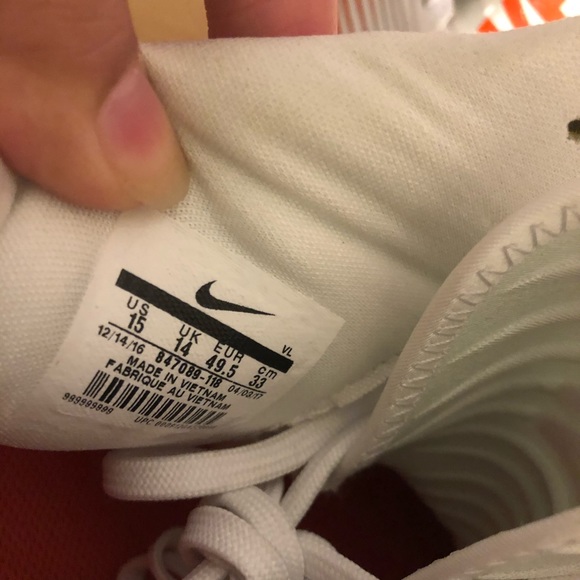 Nike Vapor 847089-118 TD CF Football Cleat Size 15 - Picture 4 of 7